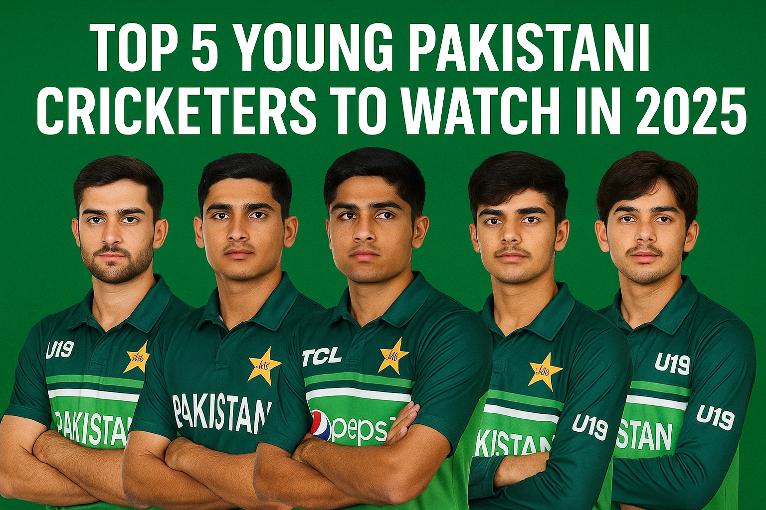 5 Young Pakistani Cricketers