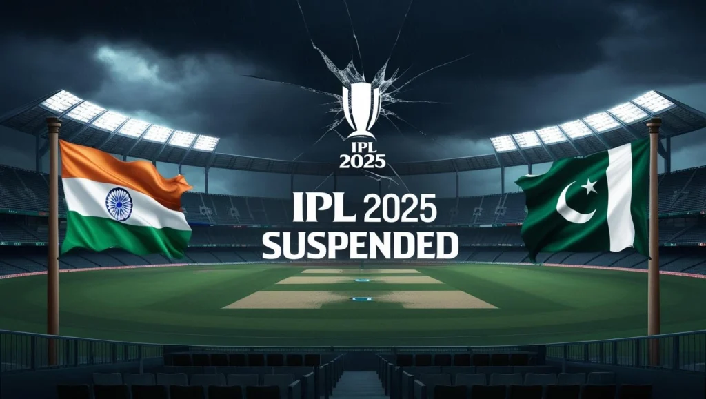 IPL 2025 Suspended