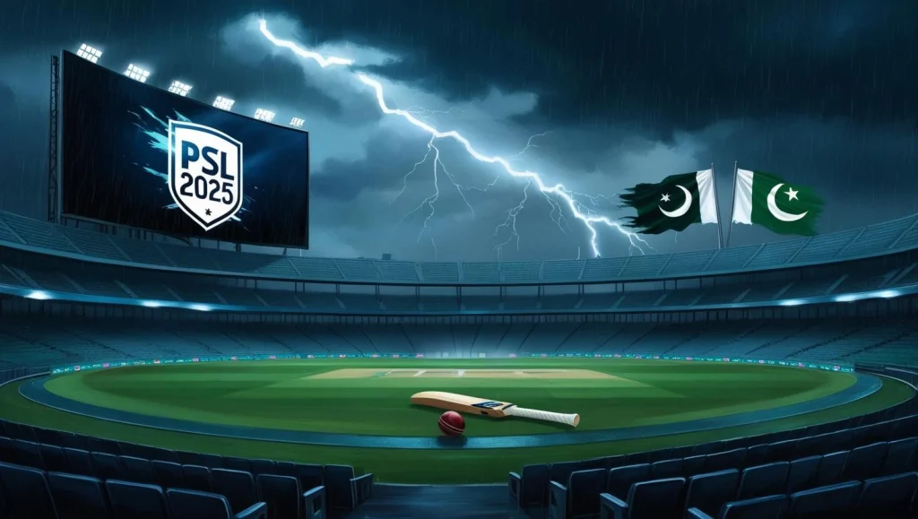 PSL 2025 suspended