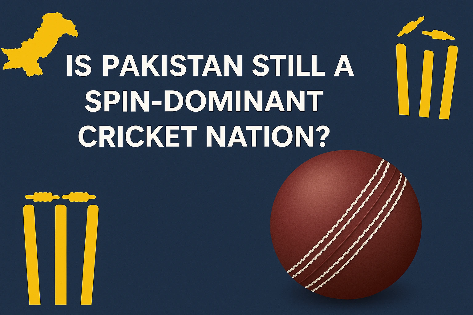 Spin-Dominant Pakistan Cricket