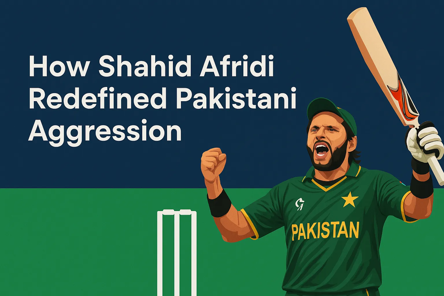 Shahid Afridi Redefined Pakistani